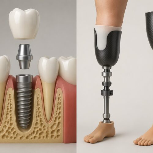 Qué diferencia hay entre implantes y prótesis