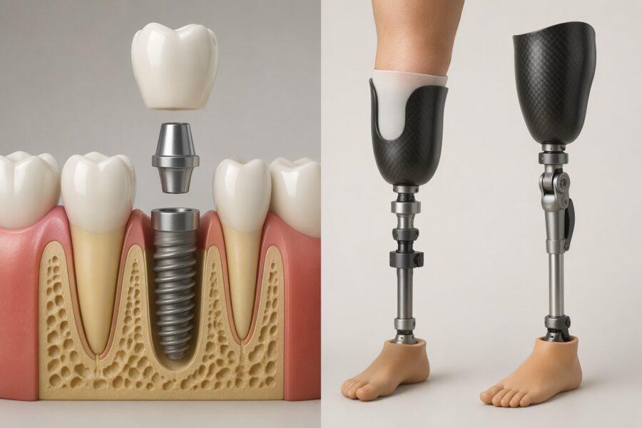 Qué diferencia hay entre implantes y prótesis